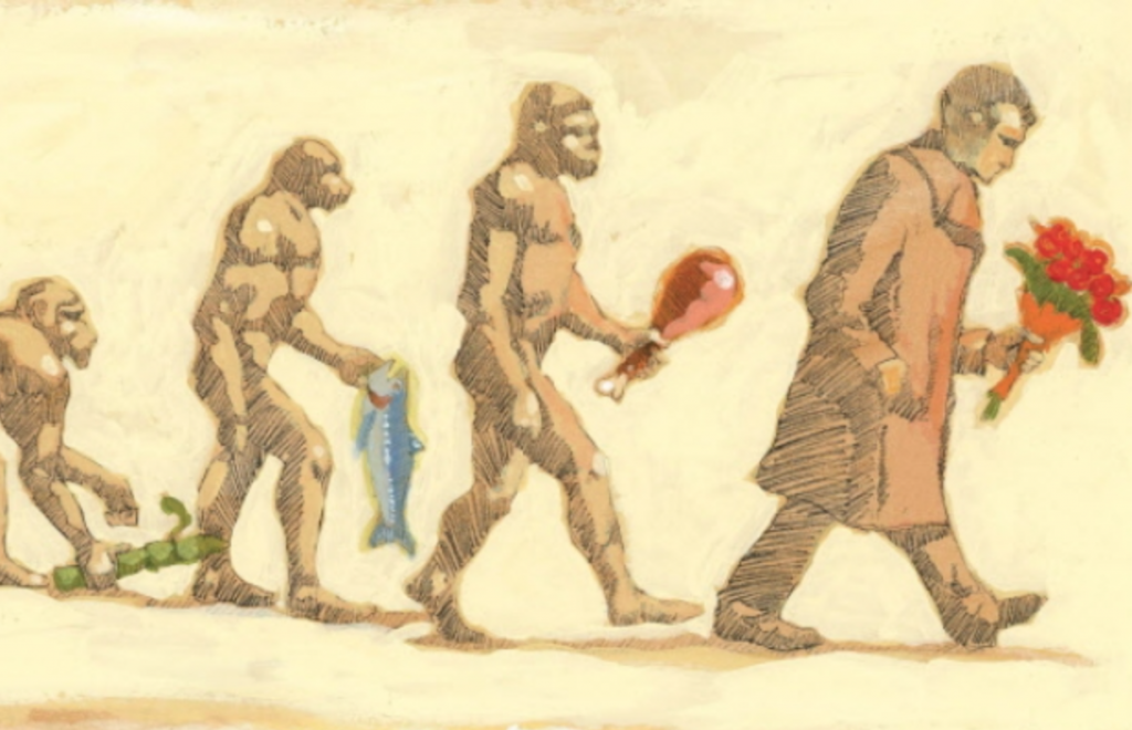 The-Evolution-of-Man-towards-Valentines-Day