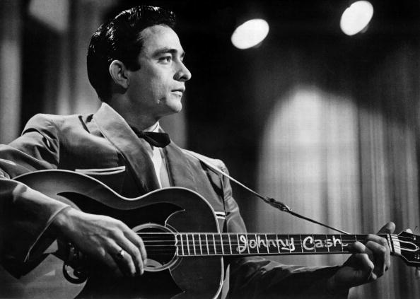 Johnny Cash Performing